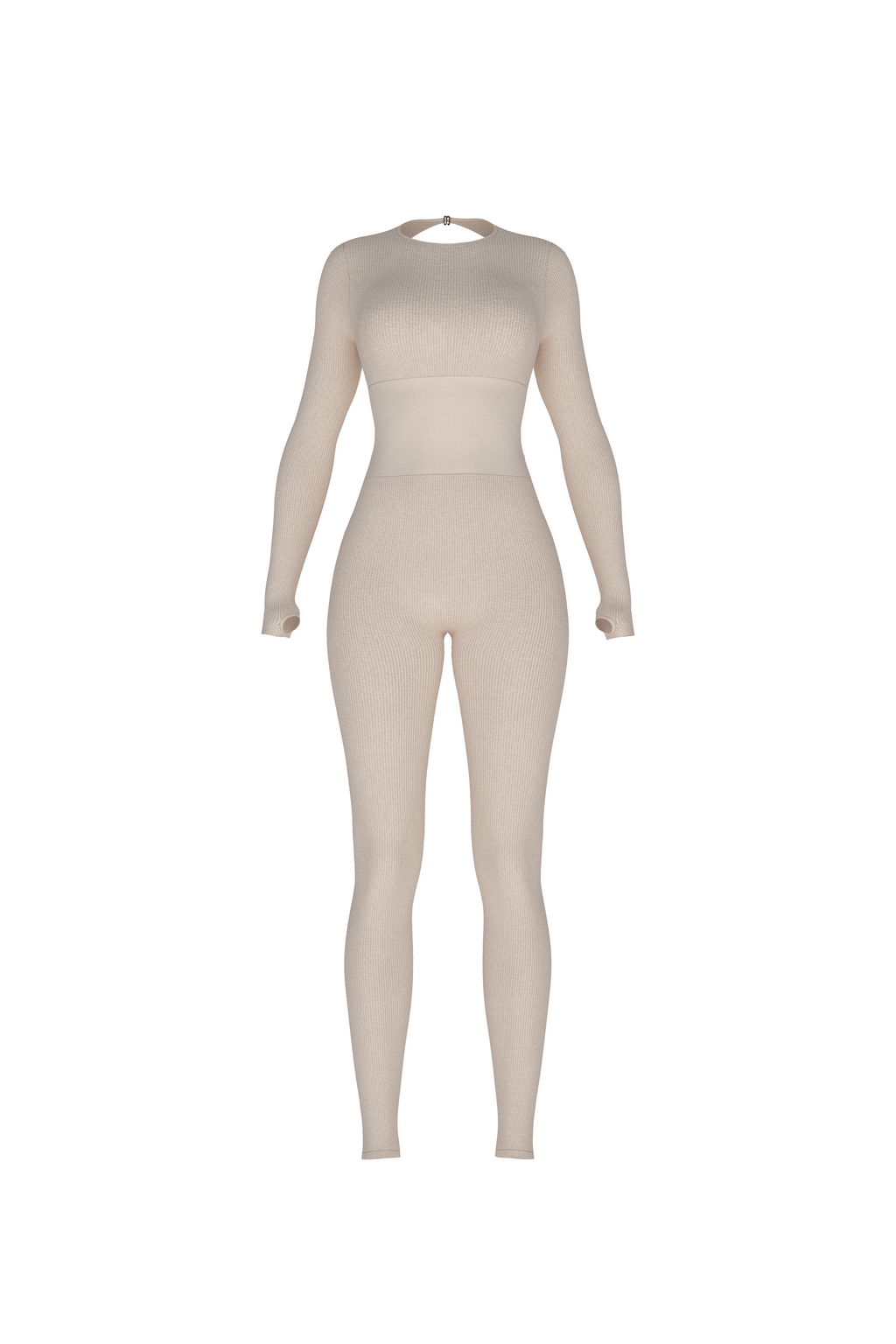 Enterizo largo manga larga 407