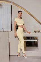 Set blusa y legging sesgo aereo | Ref C2016P
