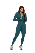 Enterizo largo cierre manga larga hueco atras Ref.430 PU