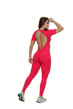 Enterizo largo manga corta lineas en faja Ref.441 PU