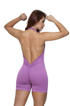 Enterizo halter corto ref. 306 PU