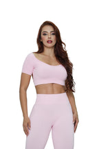 Set blusa manga corta 242