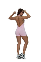 Enterizo halter corto sesgo  317