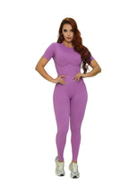 Enterizo largo manga corta sesgo Ref 438 PU