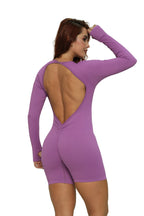 Enterizo corto manga larga ref 304 PU