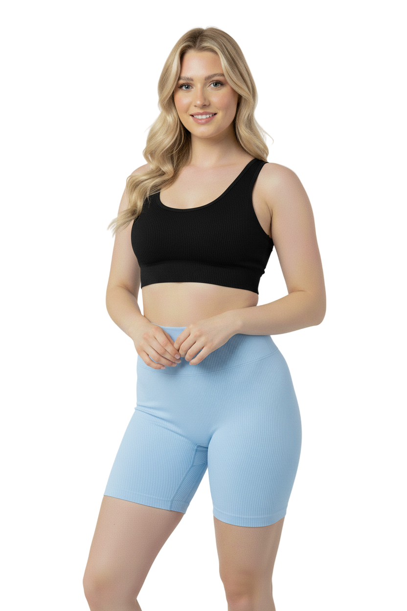 Short acanalado PU 101