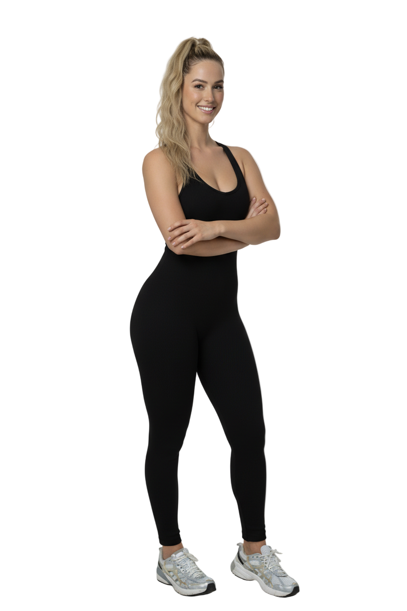 Enterizo Cruzado Largo Ref.401 PU