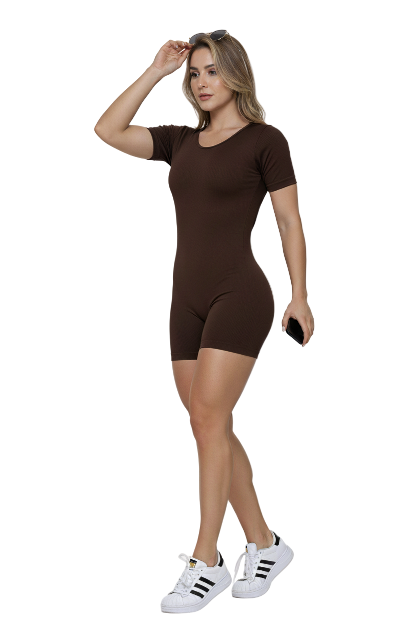 Enterizo manga corta corto ref 309 PU