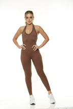 Enterizo Halter Largo Ref. 405 PU