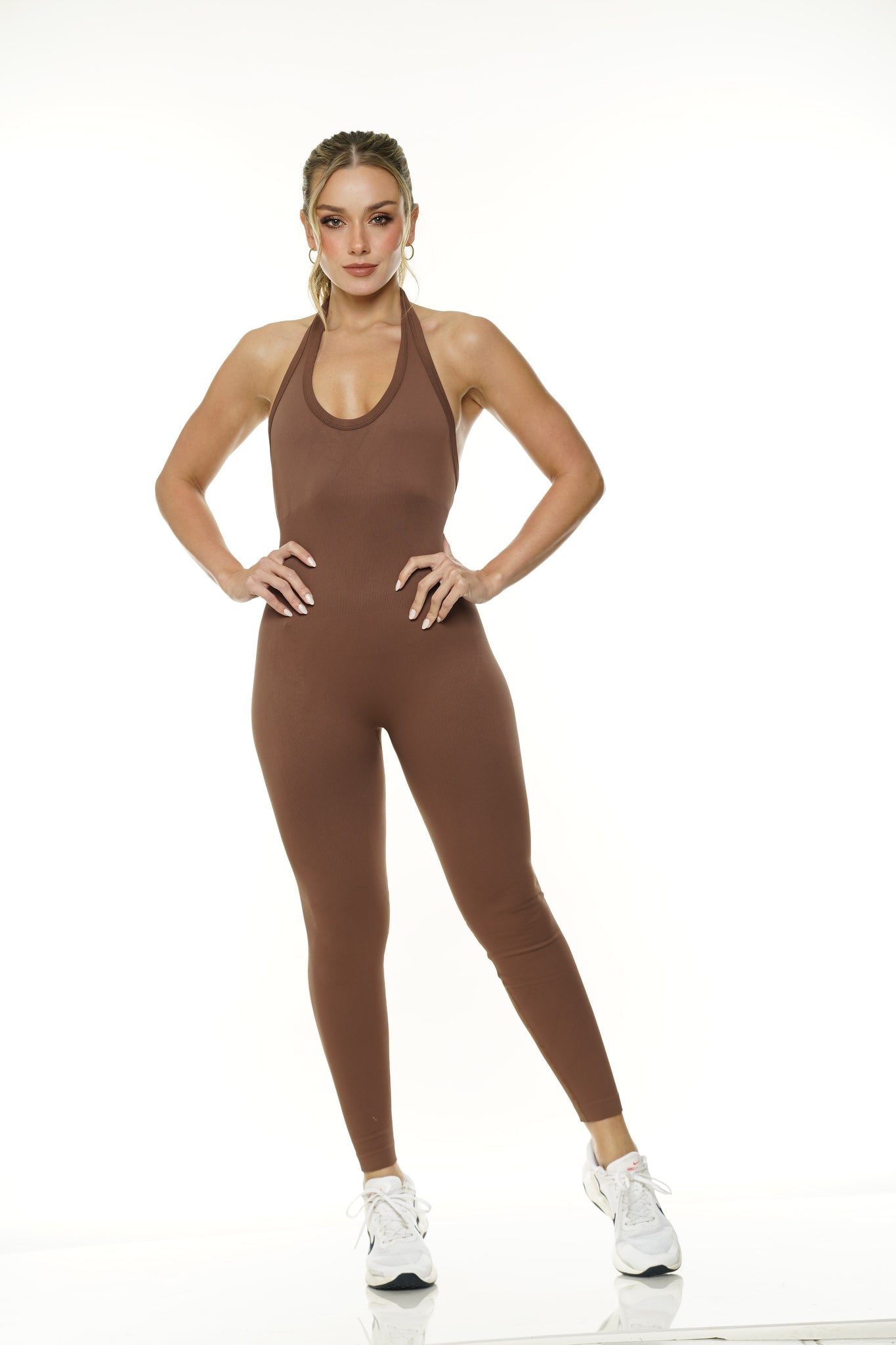 Enterizo Halter Largo Ref. 405 PU