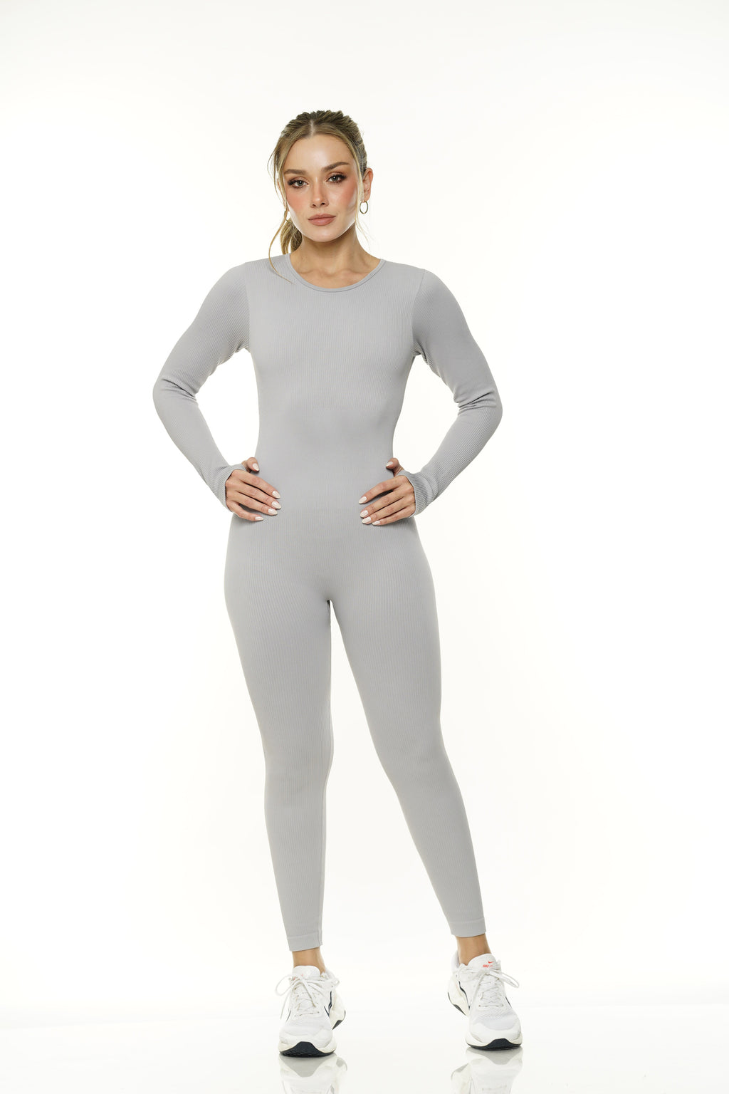 Enterizo largo manga larga 407