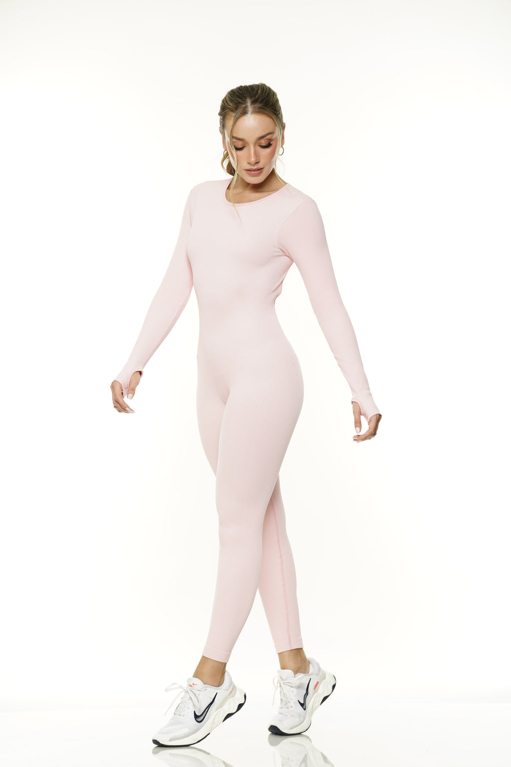 Enterizo largo manga larga 407