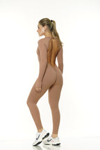 Enterizo largo manga larga 407